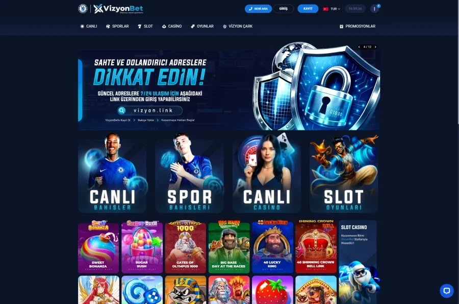 Vizyonbet ekran görüntüsü